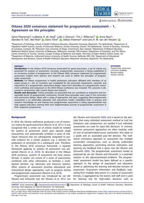 high stakes assessment definition|Ottawa 2020 consensus statement for programmatic assessment .
